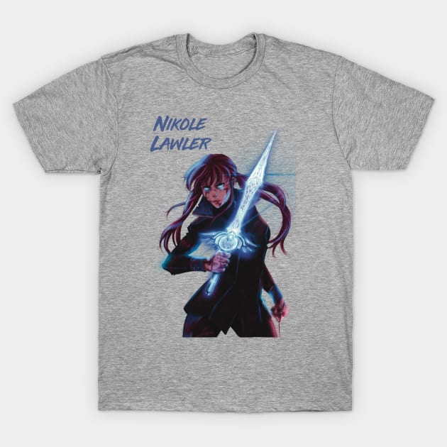 Nikole Lawler NOS saga T-Shirt by Nikoleart